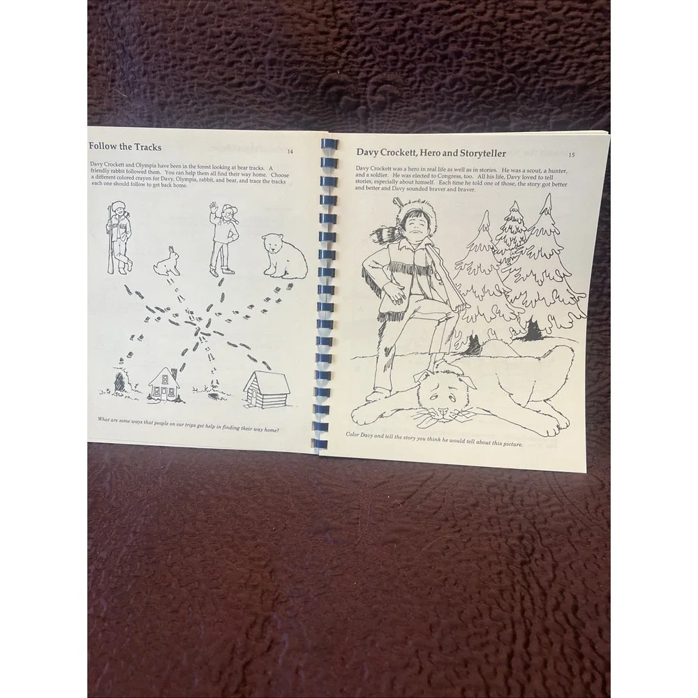Olympia Odette Presents My Think 'n' Do‎ Adventure Book 1990 Spiral Bound New